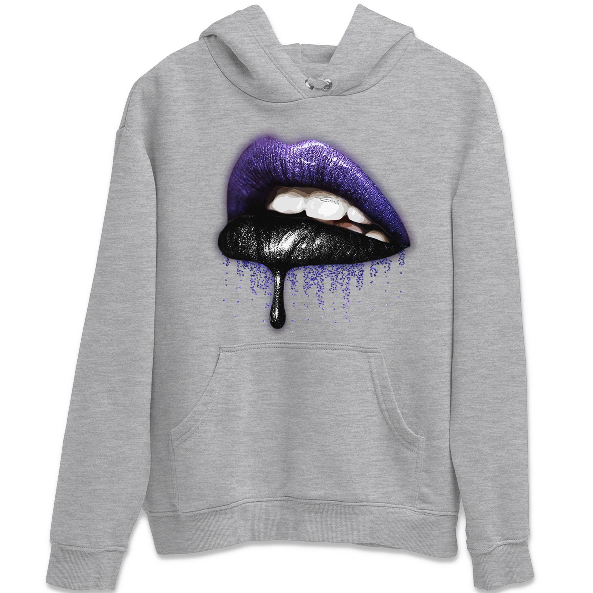 Jordan 13 Court Purple Sneaker Match Tees Dripping Lips Sneaker Tees Jordan 13 Court Purple Sneaker Release Tees Unisex Shirts
