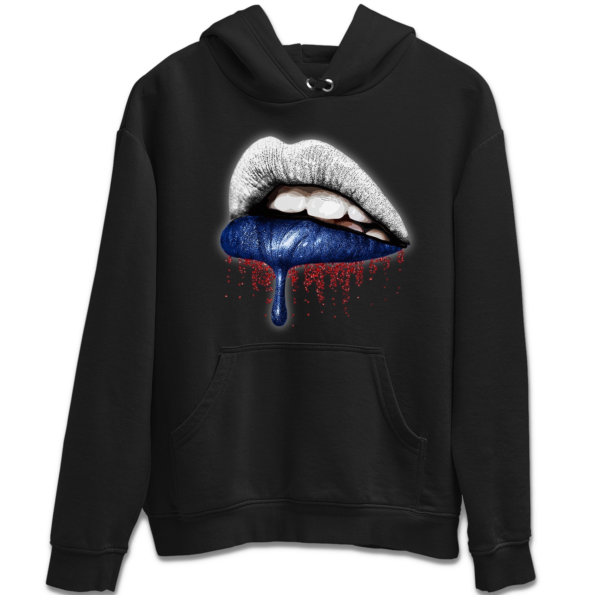 Jordan 13 French Blue Sneaker Match Tees Dripping Lips Sneaker Tees Jordan 13 French Blue Sneaker Release Tees Unisex Shirts
