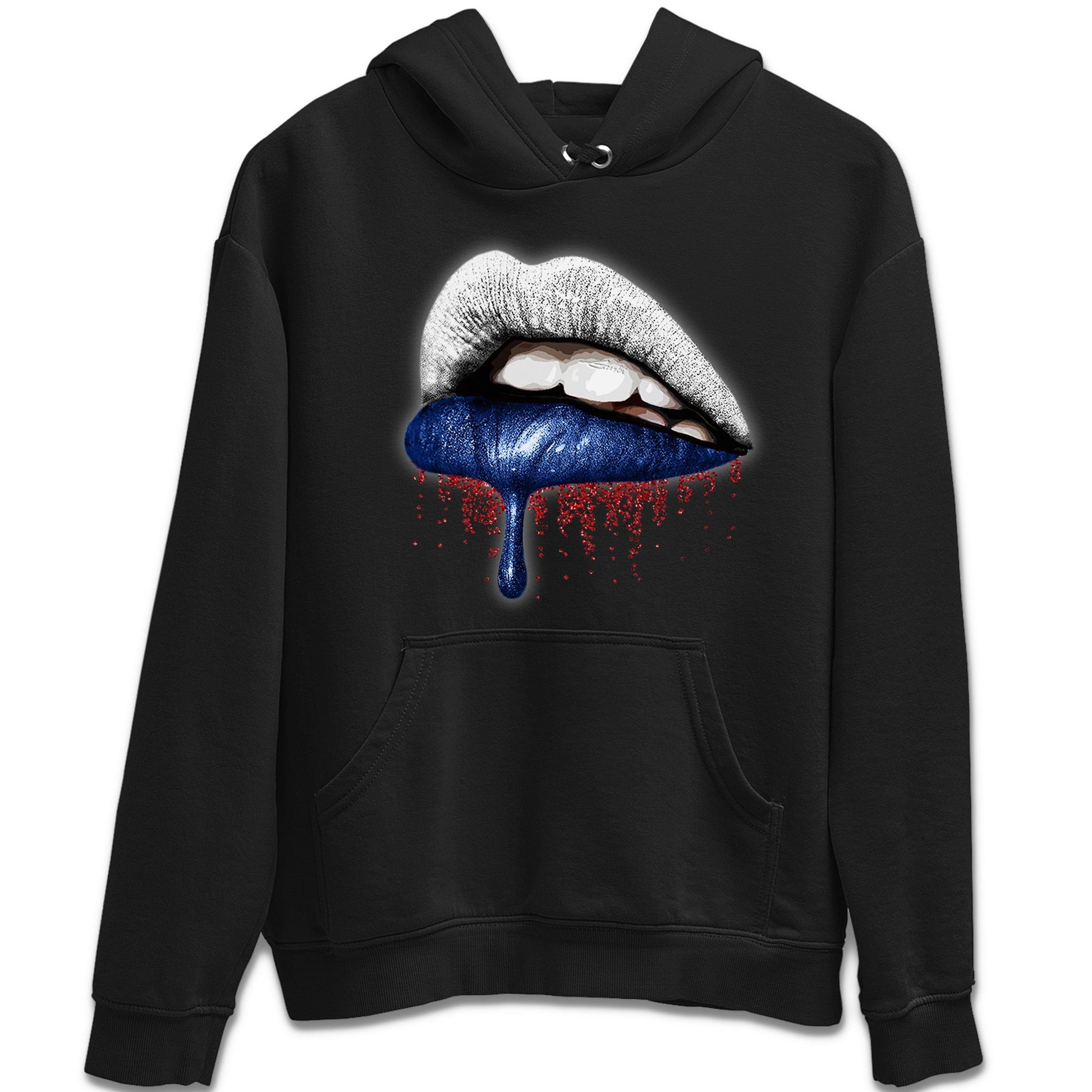 Jordan 13 French Blue Sneaker Match Tees Dripping Lips Sneaker Tees Jordan 13 French Blue Sneaker Release Tees Unisex Shirts