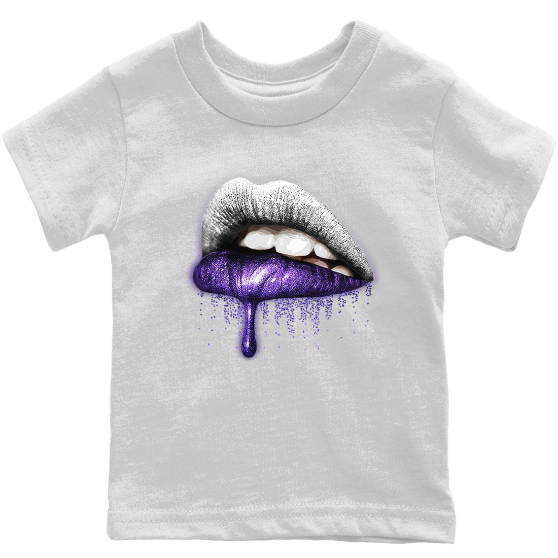 Jordan 3 Dark Iris Sneaker Match Tees Dripping Lips Sneaker Tees Jordan 3 Dark Iris Sneaker Release Tees Kids Shirts