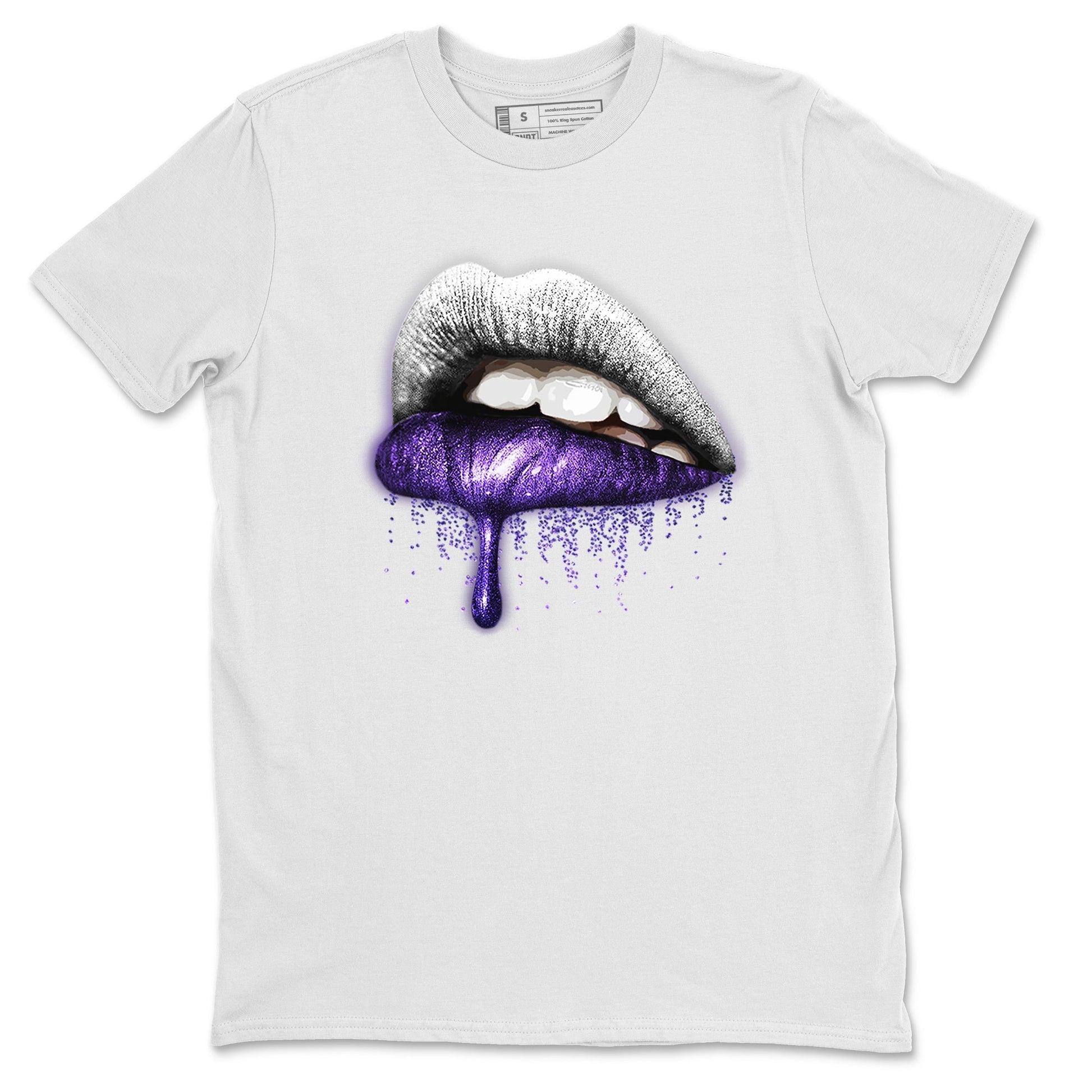 Jordan 3 Dark Iris Sneaker Match Tees Dripping Lips Sneaker Tees Jordan 3 Dark Iris Sneaker Release Tees Unisex Shirts