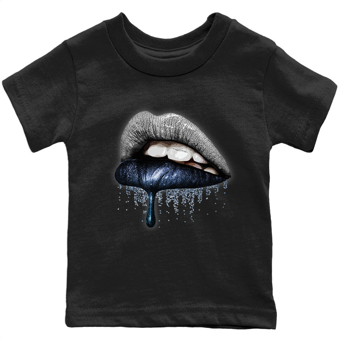 Jordan 6 Georgetown Sneaker Match Tees Dripping Lips Sneaker Tees Jordan 6 Georgetown Sneaker Release Tees Kids Shirts