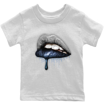 Jordan 6 Georgetown Sneaker Match Tees Dripping Lips Sneaker Tees Jordan 6 Georgetown Sneaker Release Tees Kids Shirts