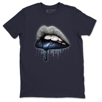 Jordan 6 Georgetown Sneaker Match Tees Dripping Lips Sneaker Tees Jordan 6 Georgetown Sneaker Release Tees Unisex Shirts