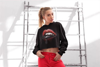 Jordan 9 Chile Red Sneaker Match Tees Dripping Lips Sneaker Tees Jordan 9 Chile Red Sneaker Release Tees Women's Shirts
