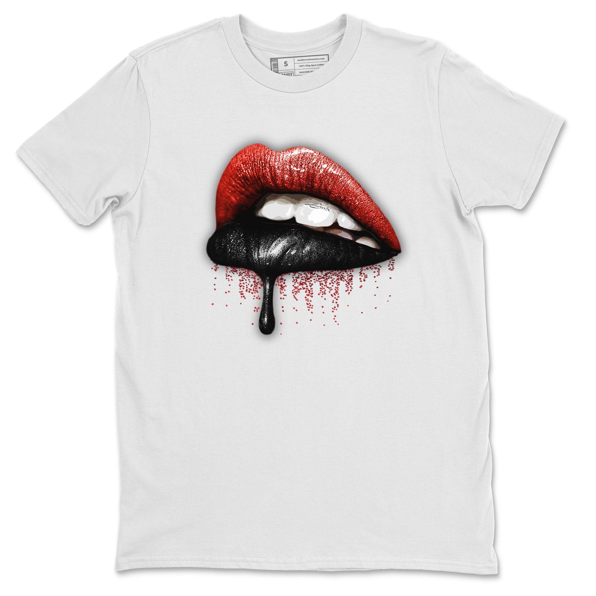 Jordan 9 Chile Red Sneaker Match Tees Dripping Lips Sneaker Tees Jordan 9 Chile Red Sneaker Release Tees Unisex Shirts