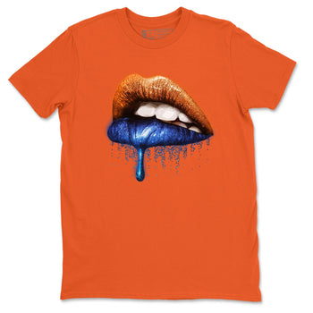 Yeezy 700 Bright Blue Sneaker Match Tees Dripping Lips Sneaker Tees Yeezy 700 Bright Blue Sneaker Release Tees Unisex Shirts