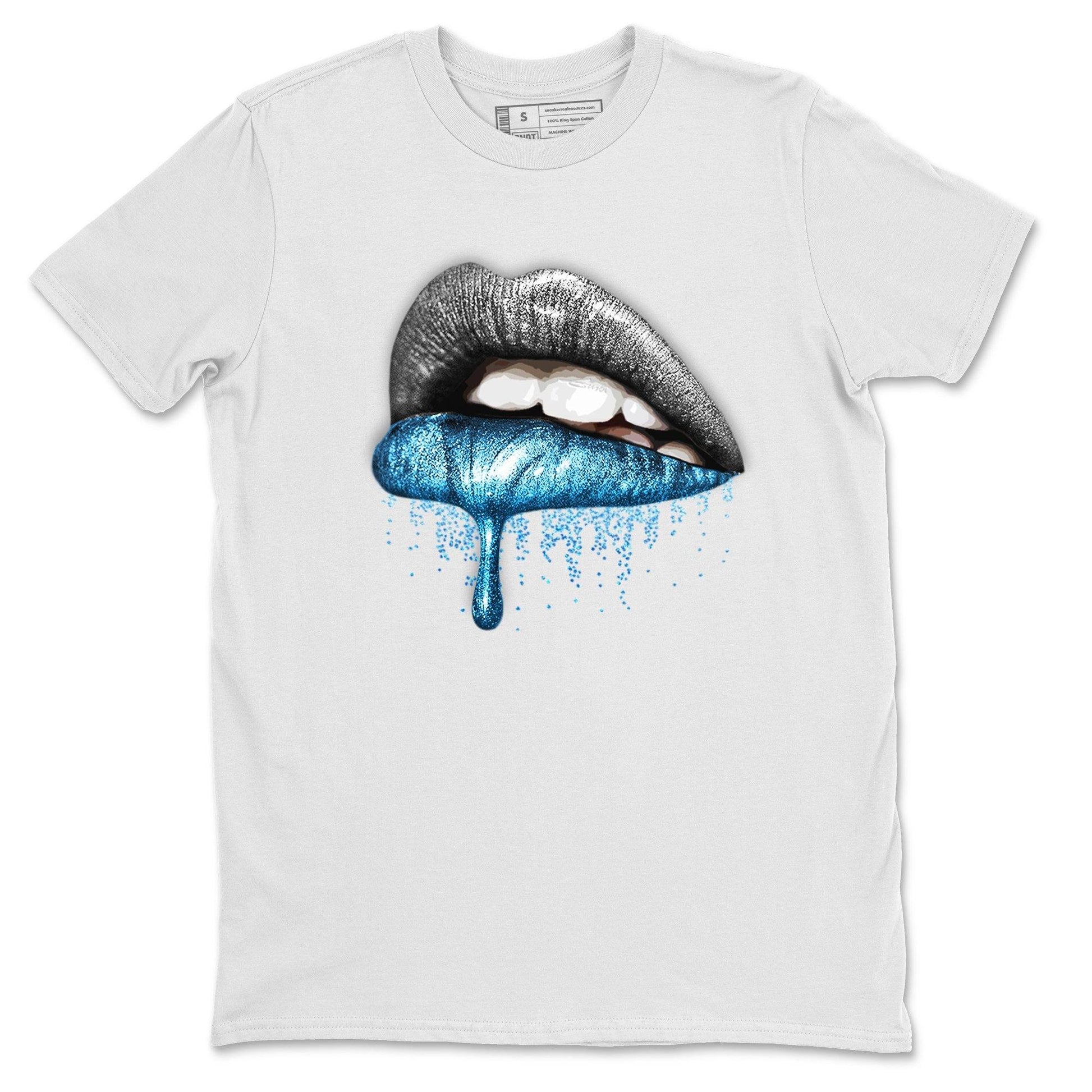 Yeezy 700 Bright Cyan Sneaker Match Tees Dripping Lips Sneaker Tees Yeezy 700 Bright Cyan Sneaker Release Tees Unisex Shirts