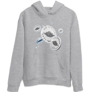 Air Jordan 11 White Cement Sneaker Match Tees Drop Coin Sneaker Tees Air Jordan 11 Cement Grey Sneaker Release Tees Unisex Shirts Heather Grey 2