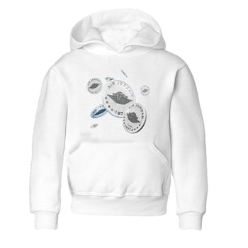 Air Jordan 11 White Cement Sneaker Match Tees Drop Coin Sneaker Tees Air Jordan 11 Cement Grey Sneaker Release Tees Kids Shirts White 2