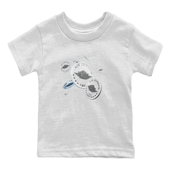Air Jordan 11 White Cement Sneaker Match Tees Drop Coin Sneaker Tees Air Jordan 11 Cement Grey Sneaker Release Tees Kids Shirts White 2