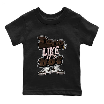 Air Jordan 11 Neapolitan shirt to match jordans Drop It Like It's Hot sneaker tees AJ11 Neapolitan SNRT Sneaker Release Tees Baby Toddler Black 2 T-Shirt
