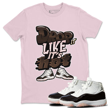 Air Jordan 11 Neapolitan shirt to match jordans Drop It Like It's Hot sneaker tees AJ11 Neapolitan SNRT Sneaker Release Tees Unisex Pink 1 T-Shirt