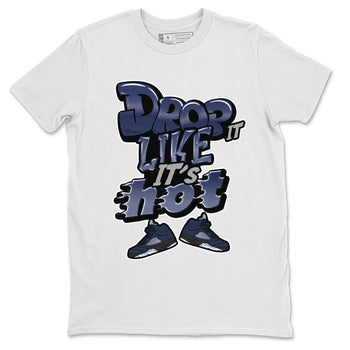 Air Jordan 5 Georgetown shirt to match jordans Drop It Like It's Hot sneaker tees AJ5 Georgetown SNRT Sneaker Release Tees Unisex White 2 T-Shirt