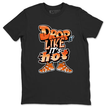 Crazy 8 Team Orange shirt to match jordans Drop It Like It's Hot sneaker tees Adidas Crazy 8 Team Orange SNRT Sneaker Release Tees Unisex Black 2 T-Shirt