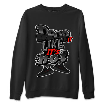 Yeezy 350 Bred shirt to match jordans Drop It Like It's Hot sneaker tees Adidas Yeezy Boost V2 350 Bred SNRT Sneaker Release Tees Unisex Black 2 T-Shirt