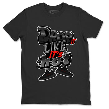 Yeezy 350 Bred shirt to match jordans Drop It Like It's Hot sneaker tees Adidas Yeezy Boost V2 350 Bred SNRT Sneaker Release Tees Unisex Black 2 T-Shirt