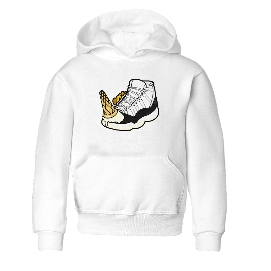 11s Gratitude shirt to match jordans Dropped Ice Cream sneaker tees Air Jordan 11 Gratitude SNRT sneaker release tees baby toddler White 2 cotton Shirt