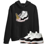 Air Jordan 11 Neapolitan shirt to match jordans Dropped Ice Cream sneaker tees AJ11 Neapolitan SNRT Sneaker Release Tees Unisex Black 1 T-Shirt