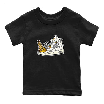4s Sail shirt to match jordans Dropped Ice Cream sneaker tees Air Jordan 4 Sail SNRT sneaker release tees baby toddler Black 2 cotton Shirt