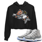 Jordan 11 Cool Grey Sneaker Match Tees Drunk Teddy Bear Sneaker Tees Jordan 11 Cool Grey Sneaker Release Tees Women's Shirts