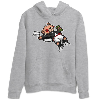 Jordan 12 Playoffs Sneaker Match Tees Drunk Teddy Bear Sneaker Tees Jordan 12 Playoffs Sneaker Release Tees Unisex Shirts