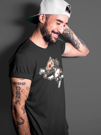Jordan 12 Playoffs Sneaker Match Tees Drunk Teddy Bear Sneaker Tees Jordan 12 Playoffs Sneaker Release Tees Unisex Shirts