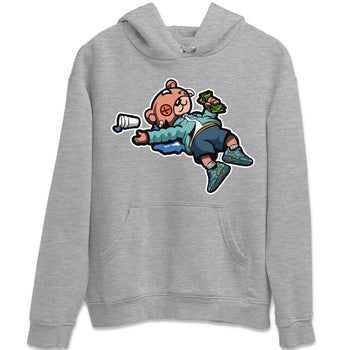 Yeezy 700 Faded Azure Sneaker Match Tees Drunk Teddy Bear Sneaker Tees Yeezy 700 Faded Azure Sneaker Release Tees Unisex Shirts