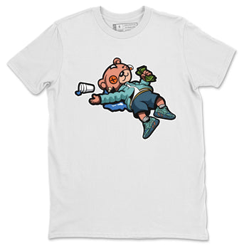 Yeezy 700 Faded Azure Sneaker Match Tees Drunk Teddy Bear Sneaker Tees Yeezy 700 Faded Azure Sneaker Release Tees Unisex Shirts