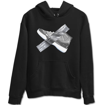 Air Jordan 11 Cool Grey shirt to match jordans Duct Tape sneaker tees AJ11 Cool Grey SNRT Sneaker Release Tees unisex cotton Black 2 crew neck shirt