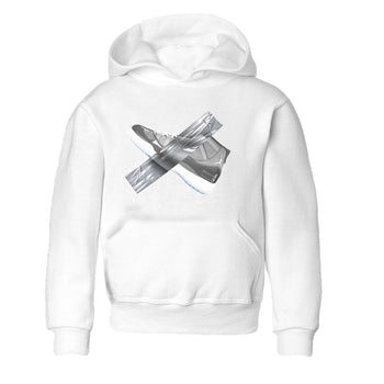Air Jordan 11 Cool Grey shirt to match jordans Duct Tape sneaker tees AJ11 Cool Grey SNRT sneaker release tees baby toddler White 2 cotton Shirt