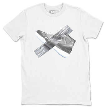 Air Jordan 11 Cool Grey shirt to match jordans Duct Tape sneaker tees AJ11 Cool Grey SNRT Sneaker Release Tees unisex cotton White 2 crew neck shirt