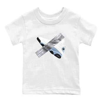 Air Jordan 13 Blue Grey shirt to match jordans Duct Tape sneaker tees AJ13 Blue Grey SNRT sneaker release tees baby toddler White 2 cotton Shirt