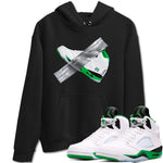 Air Jordan 5 Lucky Green shirt to match jordans Duct Tape sneaker tees AJ5 Lucky Green SNRT Sneaker Release Tees unisex cotton Black 1 crew neck shirt