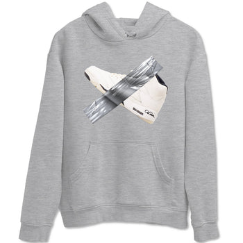 5s Sail shirt to match jordans Duct Tape sneaker tees Air Jordan 5 Sail SNRT Sneaker Release Tees unisex cotton Heather Grey 2 crew neck shirt