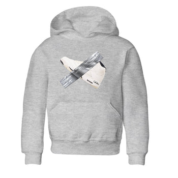 5s Sail shirt to match jordans Duct Tape sneaker tees Air Jordan 5 Sail SNRT sneaker release tees baby toddler Heather Grey 2 cotton Shirt