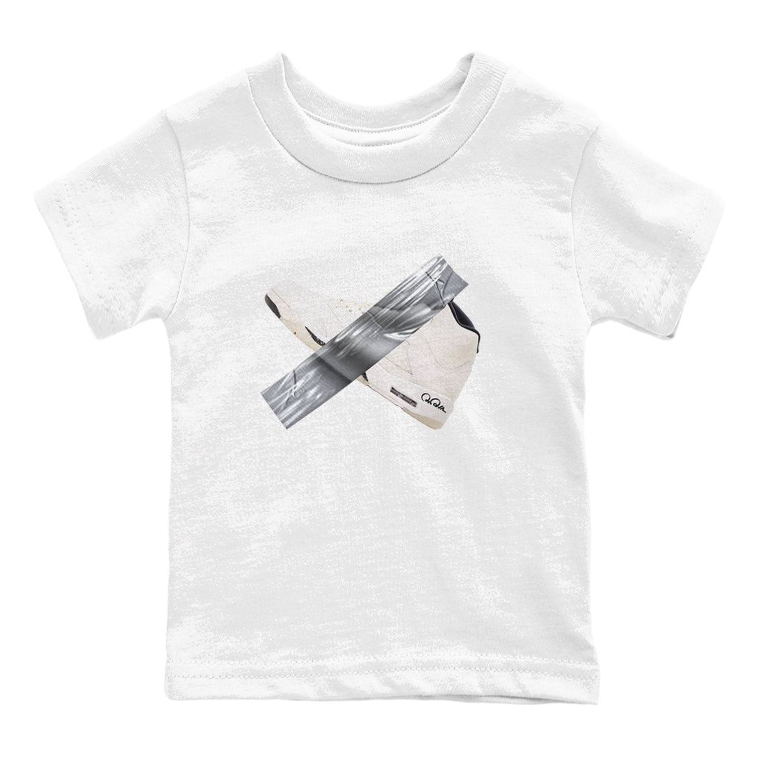 5s Sail shirt to match jordans Duct Tape sneaker tees Air Jordan 5 Sail SNRT sneaker release tees baby toddler White 2 cotton Shirt