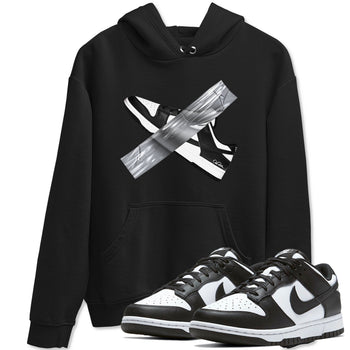 Dunk Panda shirt to match jordans Duct Tape sneaker tees Dunk Panda SNRT Sneaker Release Tees unisex cotton Black 1 crew neck shirt