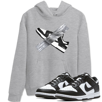 Dunk Panda shirt to match jordans Duct Tape sneaker tees Dunk Panda SNRT Sneaker Release Tees unisex cotton Heather Grey 1 crew neck shirt