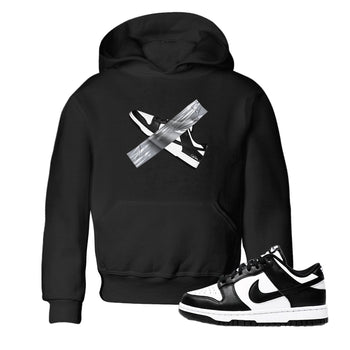 Dunk Panda shirt to match jordans Duct Tape sneaker tees Dunk Panda SNRT sneaker release tees baby toddler Black 1 cotton Shirt
