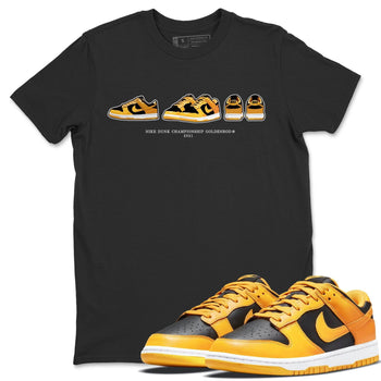 Dunk Championship Goldenrod Sneaker Match Tees Dunk Prelude Sneaker Tees Dunk Championship Goldenrod Sneaker Release Tees Unisex Shirts