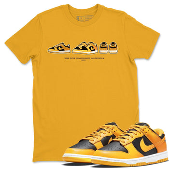 Dunk Championship Goldenrod Sneaker Match Tees Dunk Prelude Sneaker Tees Dunk Championship Goldenrod Sneaker Release Tees Unisex Shirts