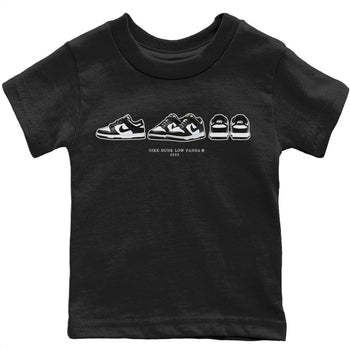 Dunk Panda Sneaker Match Tees Dunk Prelude Sneaker Tees Dunk Panda Sneaker Release Tees Kids Shirts
