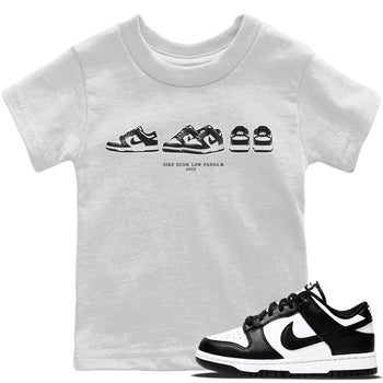 Dunk Panda Sneaker Match Tees Dunk Prelude Sneaker Tees Dunk Panda Sneaker Release Tees Kids Shirts