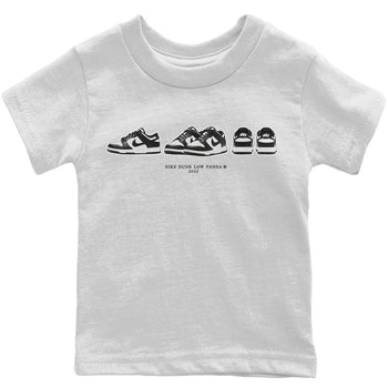 Dunk Panda Sneaker Match Tees Dunk Prelude Sneaker Tees Dunk Panda Sneaker Release Tees Kids Shirts