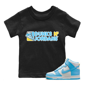 Dunk Blue Chill Sneaker Match Tees Dunks N Jordans Sneaker Tees Dunk Blue Chill Sneaker Release Tees Kids Shirts