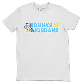 Dunk Blue Chill Sneaker Match Tees Dunks N Jordans Sneaker Tees Dunk Blue Chill Sneaker Release Tees Unisex Shirts