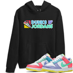 Dunk Easter Candy Sneaker Match Tees Dunks N Jordans Sneaker Tees Holiday Easter T-Shirt Sneaker Release Tees Unisex Shirts Black 1