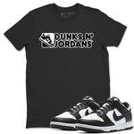 Dunk Panda Sneaker Match Tees Dunks N Jordans Sneaker Tees Dunk Panda Sneaker Release Tees Unisex Shirts