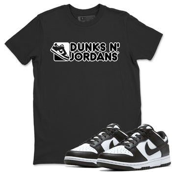 Dunk Panda Sneaker Match Tees Dunks N Jordans Sneaker Tees Dunk Panda Sneaker Release Tees Unisex Shirts